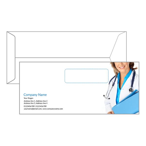 Custom Doctor's Envelope Design