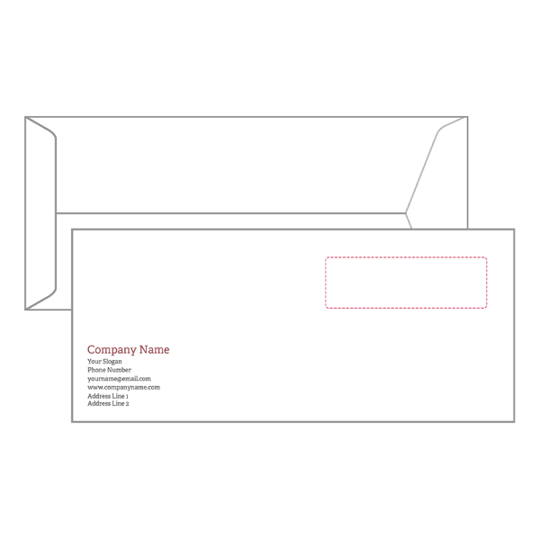 Custom Automobiles Envelope Design