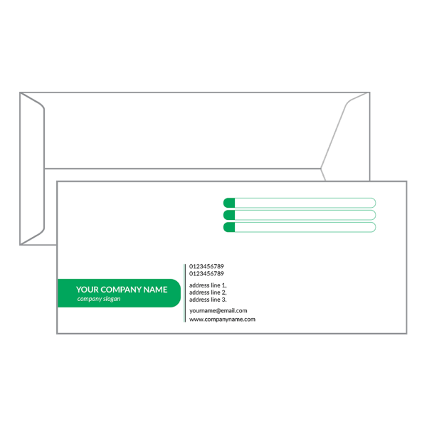 Custom Management Envelope Design