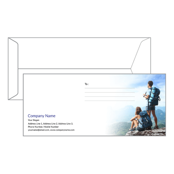 Custom Photography Envelope Design