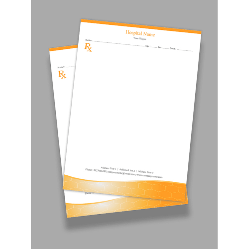 Simple Prescription Pad Design