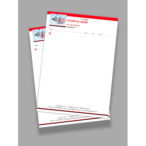 Laboratory Prescription Pad Design