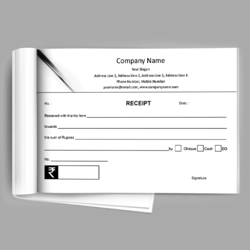 Advocate Receipt Design