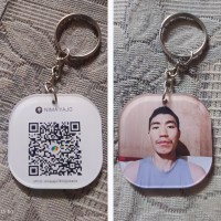 Checkout Acrylic Key Chain - Customer Google Image Review - 2