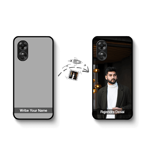 Oppo A17 Customized Photo Printing on Mobile Back Cover Online