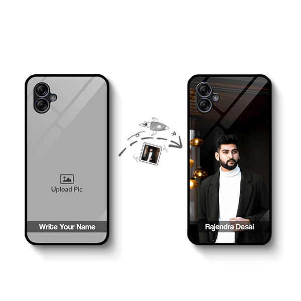 Samsung Galaxy A04e Customized Photo Printing on Mobile Back Cover Online