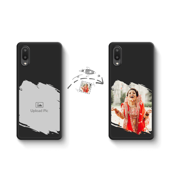 Samsung Galaxy A02 Customized Photo Printing on Mobile Back Cover Online