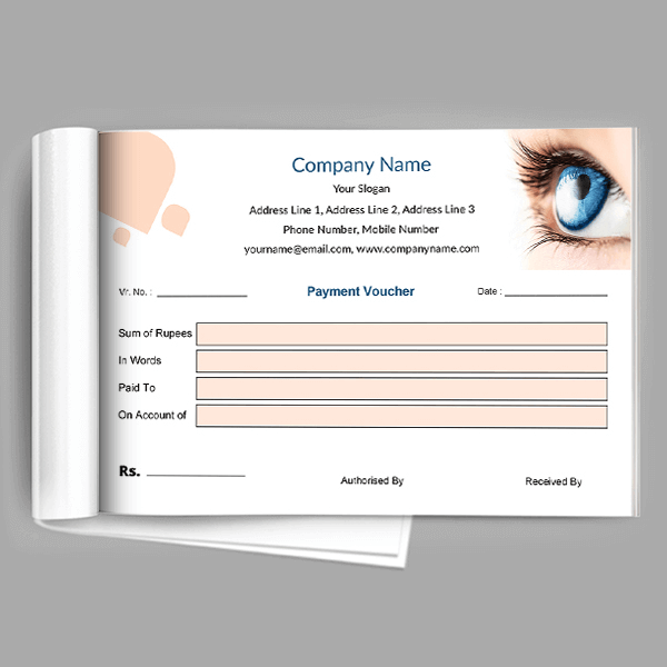 Eye Care Voucher Design