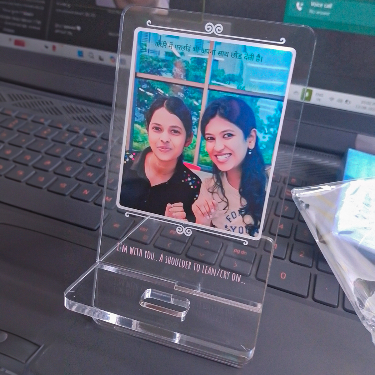 Checkout Acrylic Phone Stand - Customer Google Image Review - 8