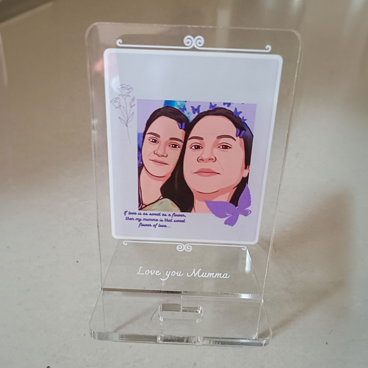 Checkout Acrylic Phone Stand - Customer Google Image Review - 7