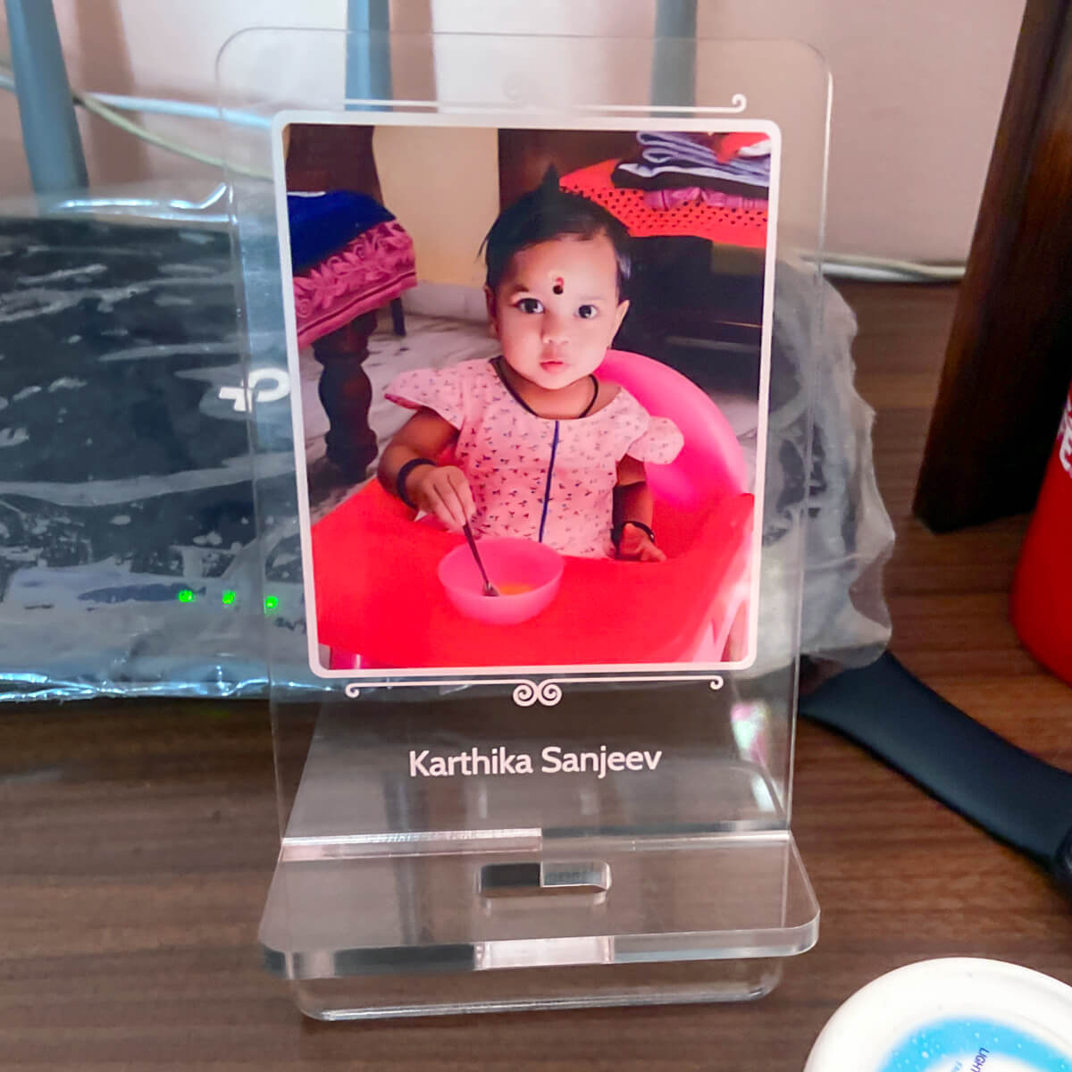 Checkout Acrylic Phone Stand - Customer Google Image Review - 14
