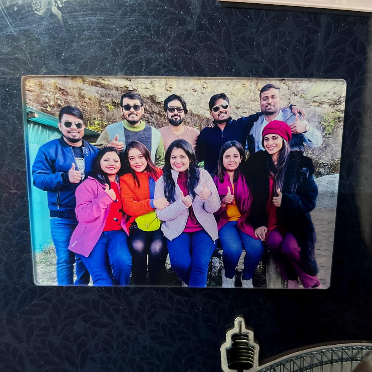 Checkout Acrylic Fridge Magnet - Customer Google Image Review - 105