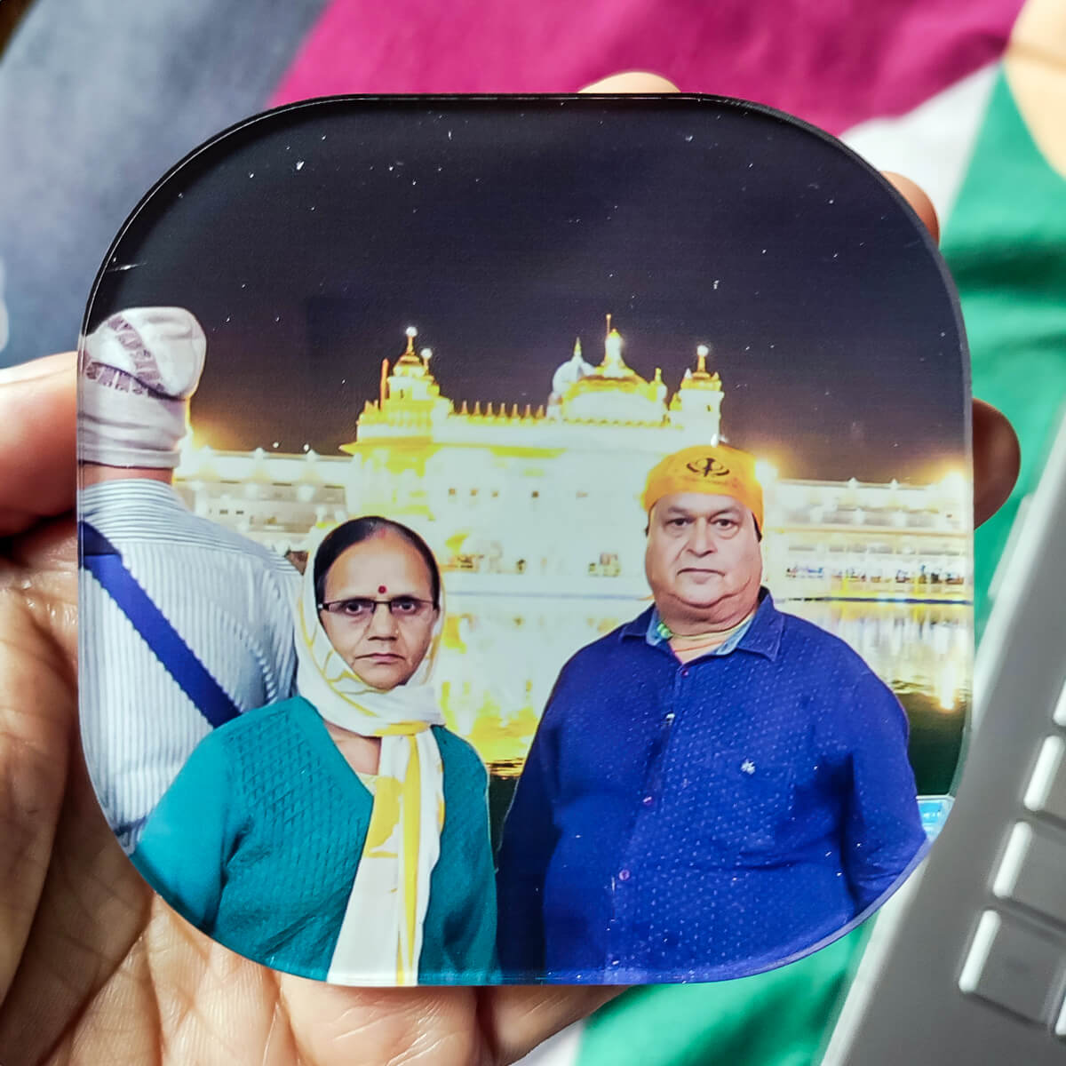 Checkout Acrylic Fridge Magnet - Customer Google Image Review - 3