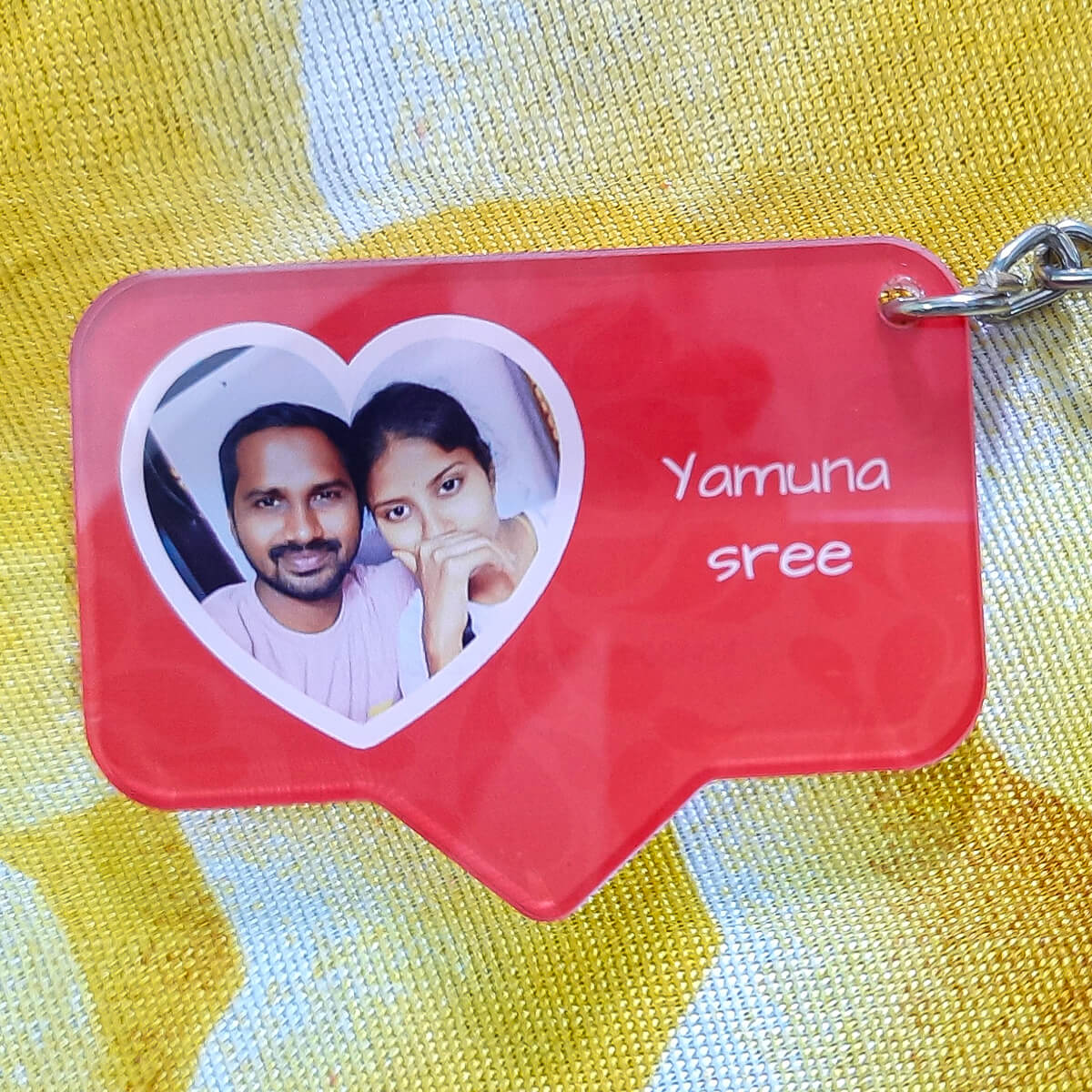 Checkout Acrylic Key Chain - Customer Google Image Review - 4
