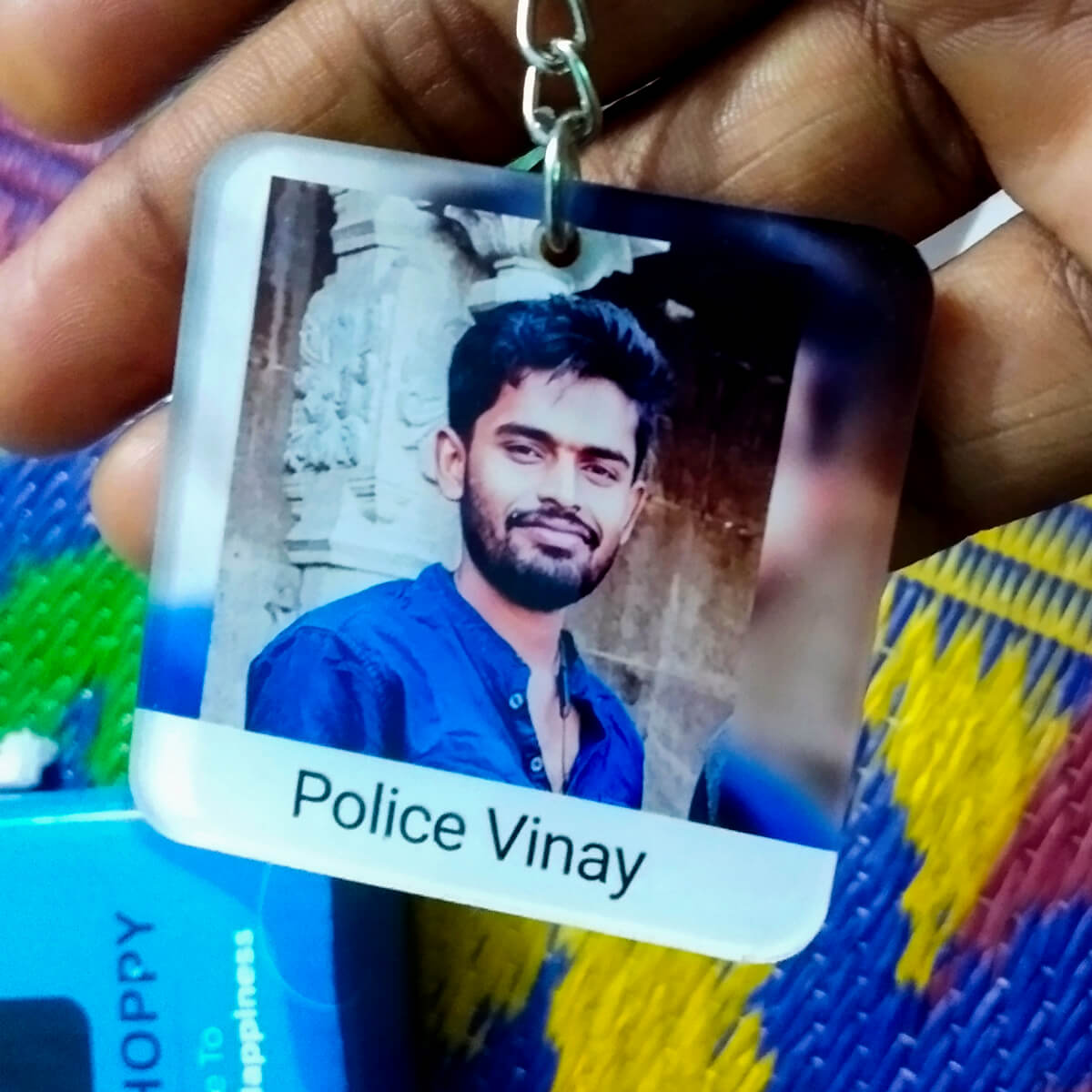 Checkout Acrylic Key Chain - Customer Google Image Review - 6