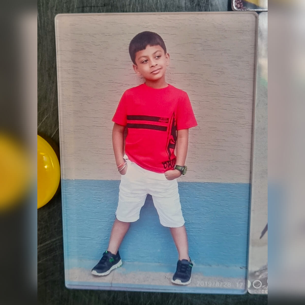 Checkout Acrylic Fridge Magnet - Customer Google Image Review - 85