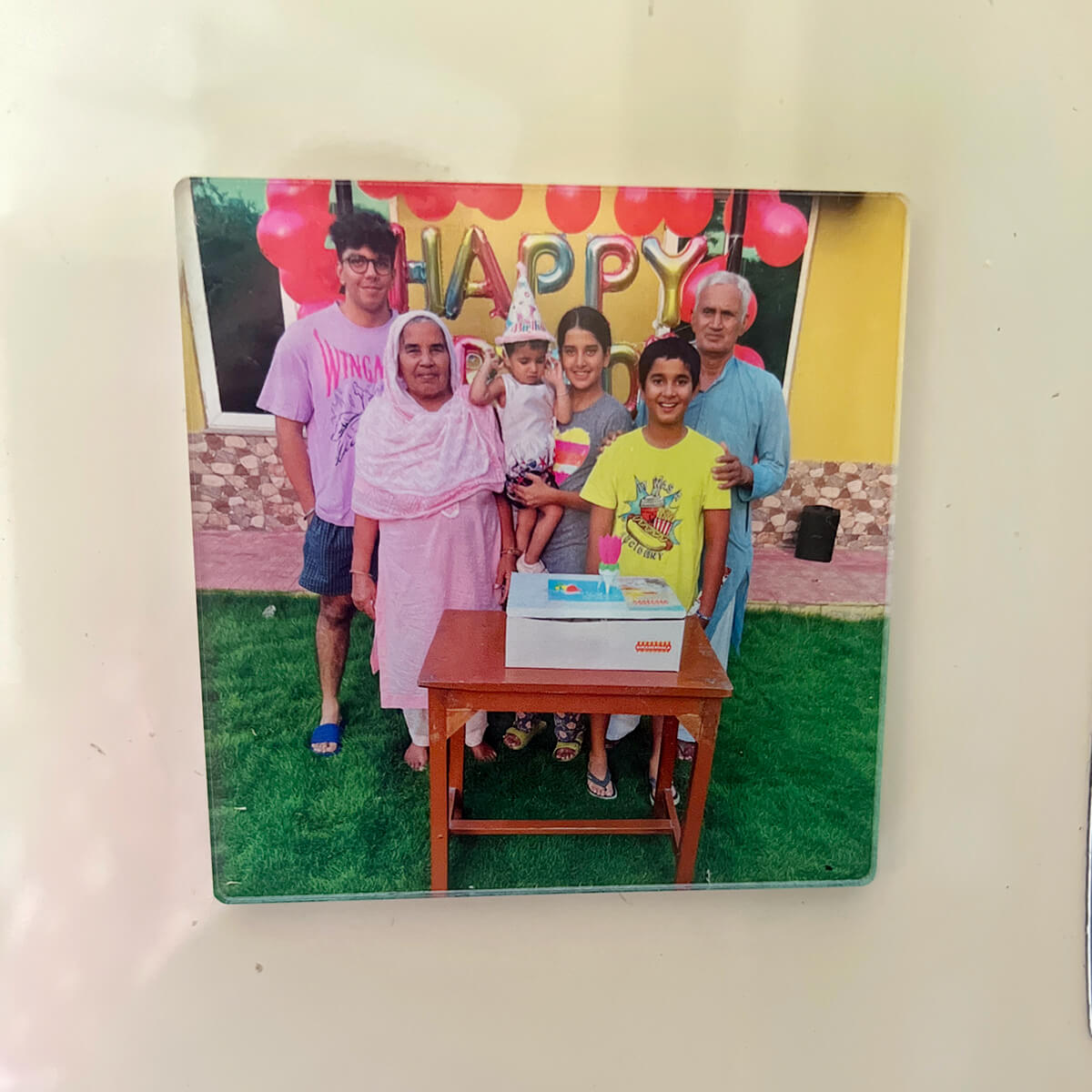 Checkout Acrylic Fridge Magnet - Customer Google Image Review - 75