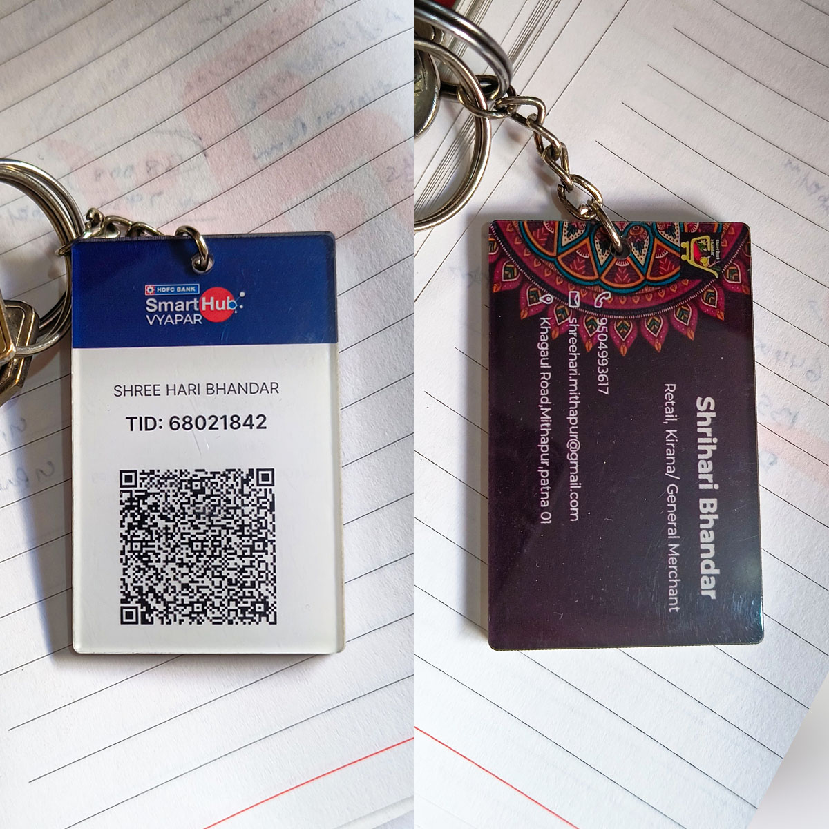 Checkout Acrylic Key Chain - Customer Google Image Review - 13