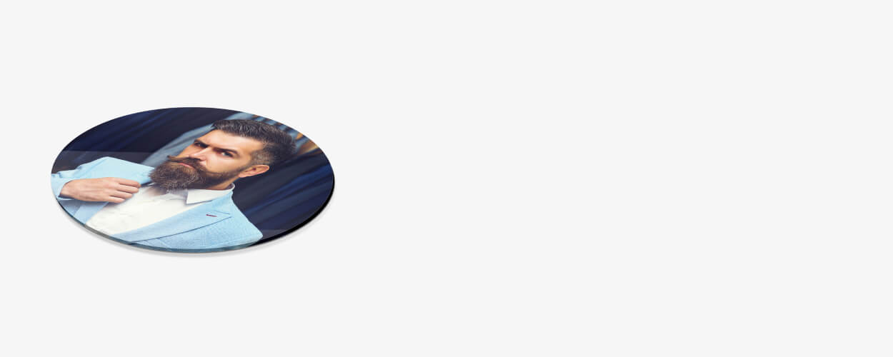 Acrylic Wall Frames Round Print Quality