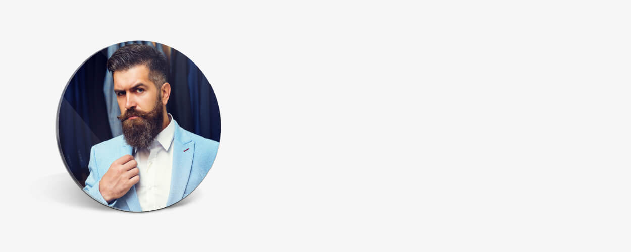 Acrylic Wall Frames Round Vivid Color Gamut