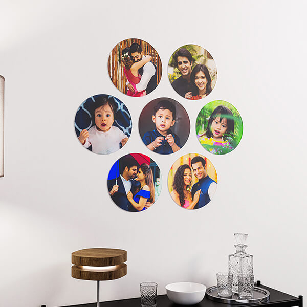 Round Acrylic Wall Gallery