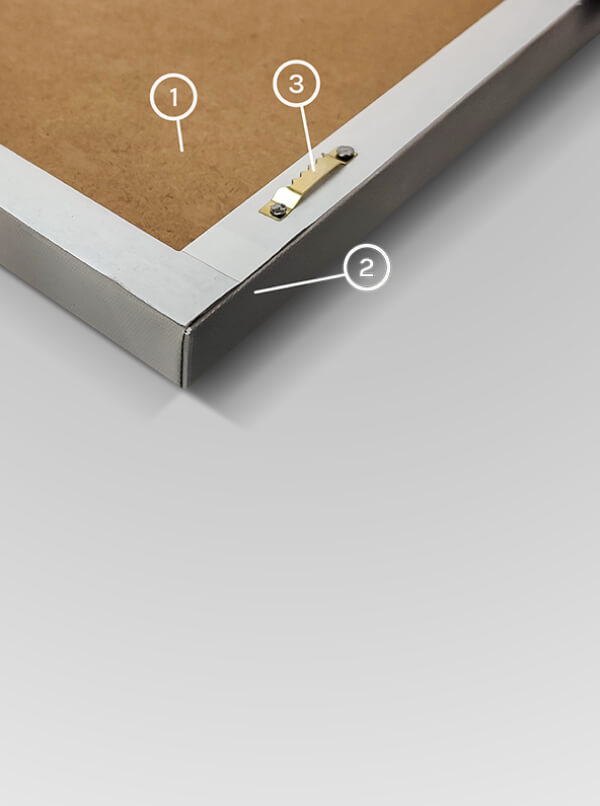 Canvas Frames Specifications - Canvas Frames Parts