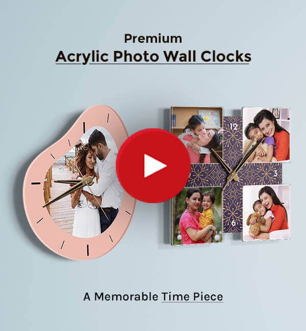 Custom Acrylic Wall Clocks