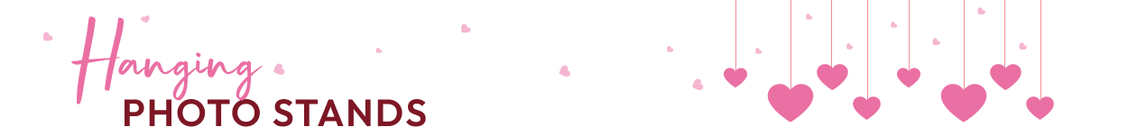 Hanging Photo Stands Heading