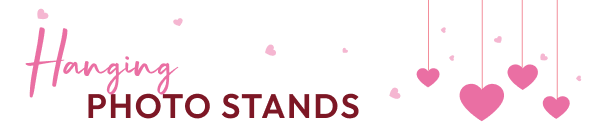 Hanging Photo Stands Heading