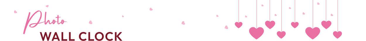 Photo Wall Clocks Heading
