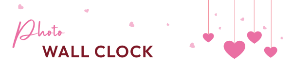 Photo Wall Clocks Heading